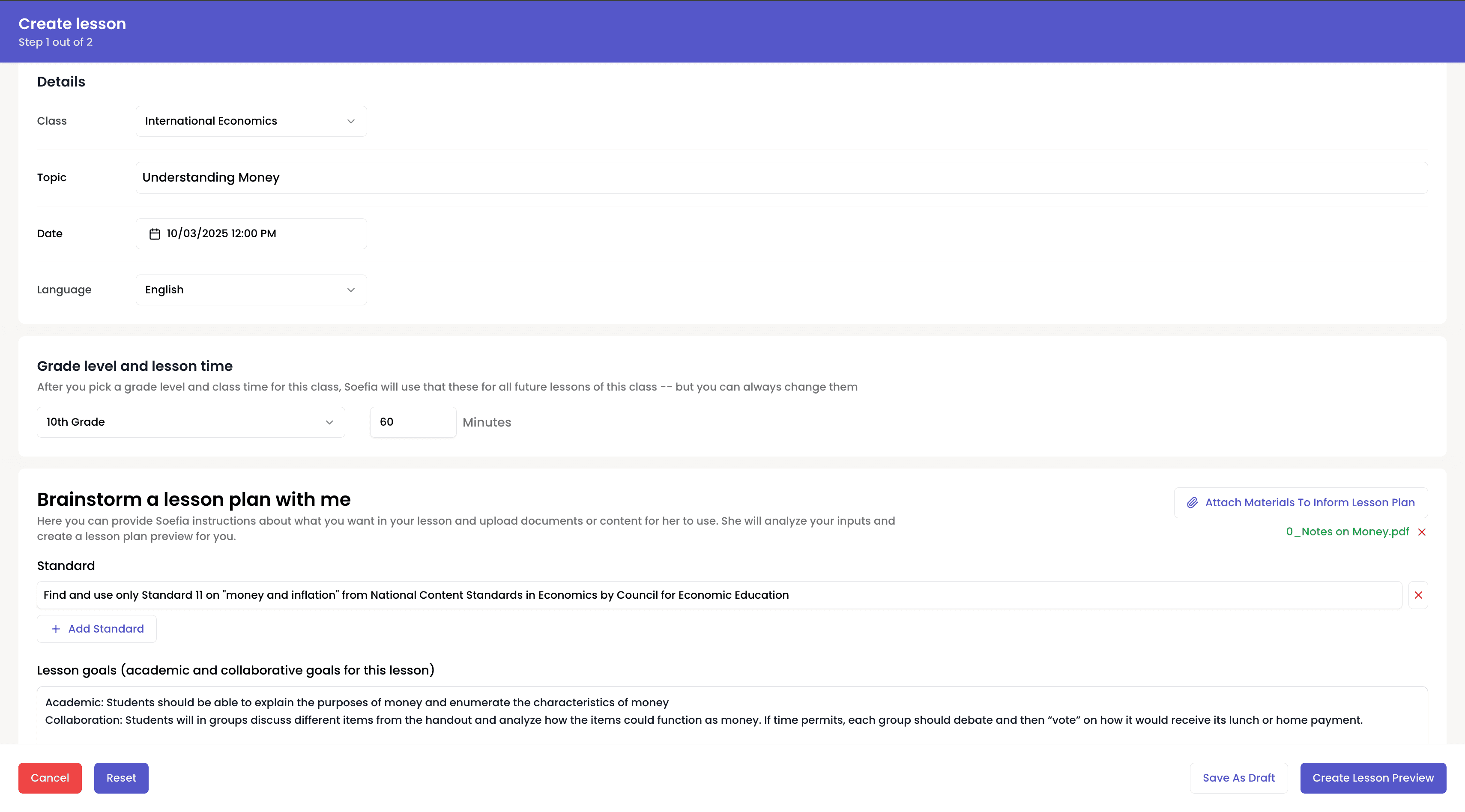 Product screenshot